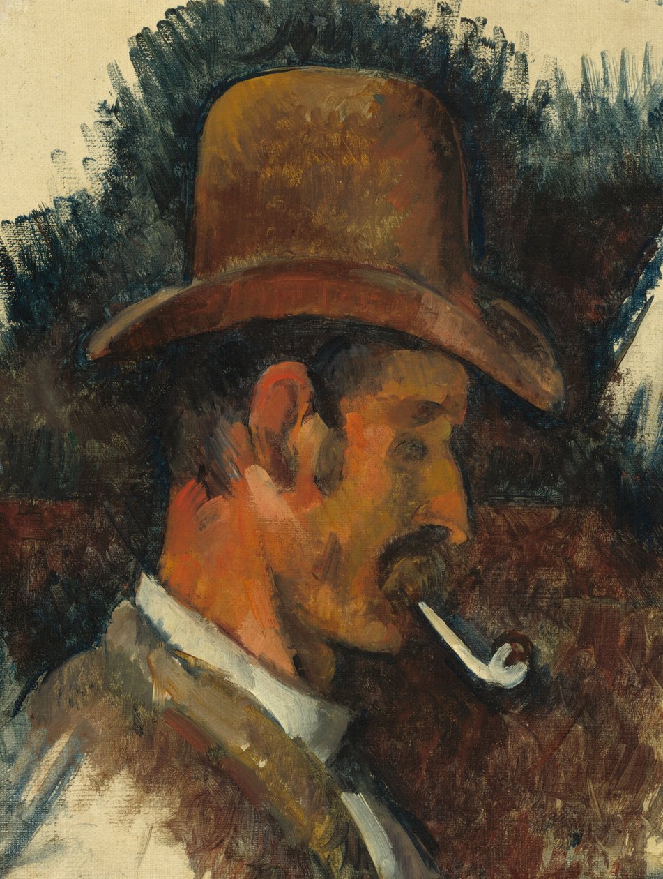Człowiek z fajką, 18921896. autorstwa Paul Cézanne