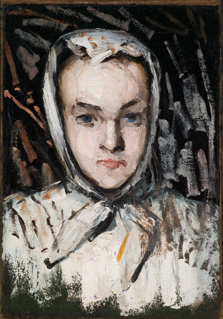 Marie Cézanne, siostra artysty autorstwa Paul Cézanne