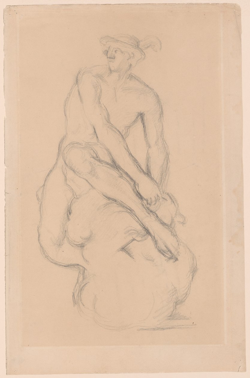 Merkury (po Pigalle) autorstwa Paul Cézanne