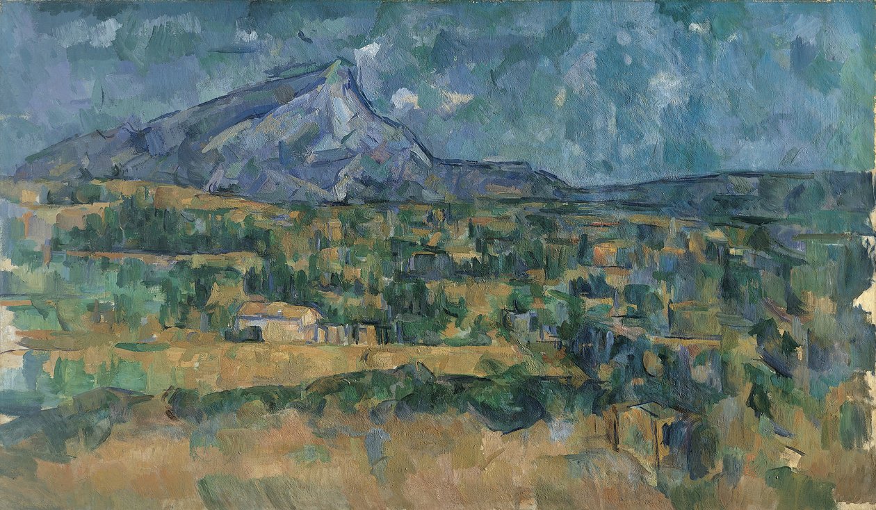 Góra Sainte-Victoire, ca. 1902-6. autorstwa Paul Cézanne