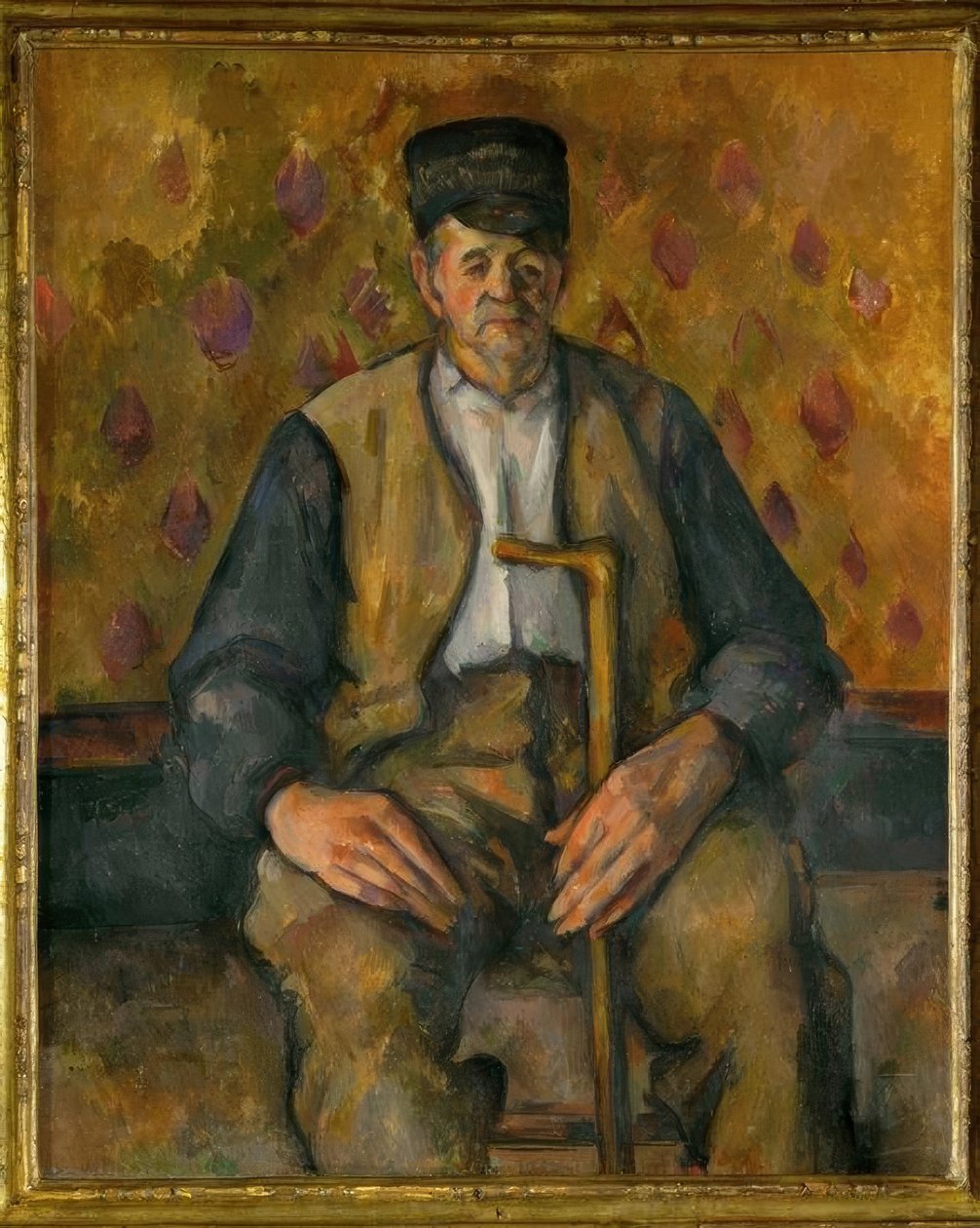 Siedzący chłop autorstwa Paul Cézanne