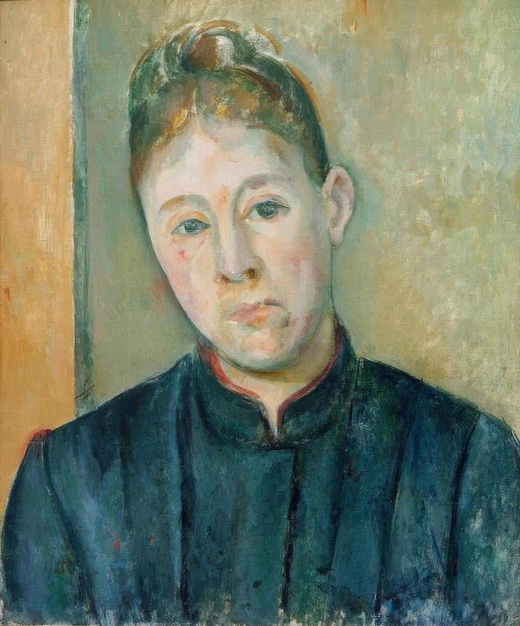 Portret Madame Cézanne autorstwa Paul Cézanne