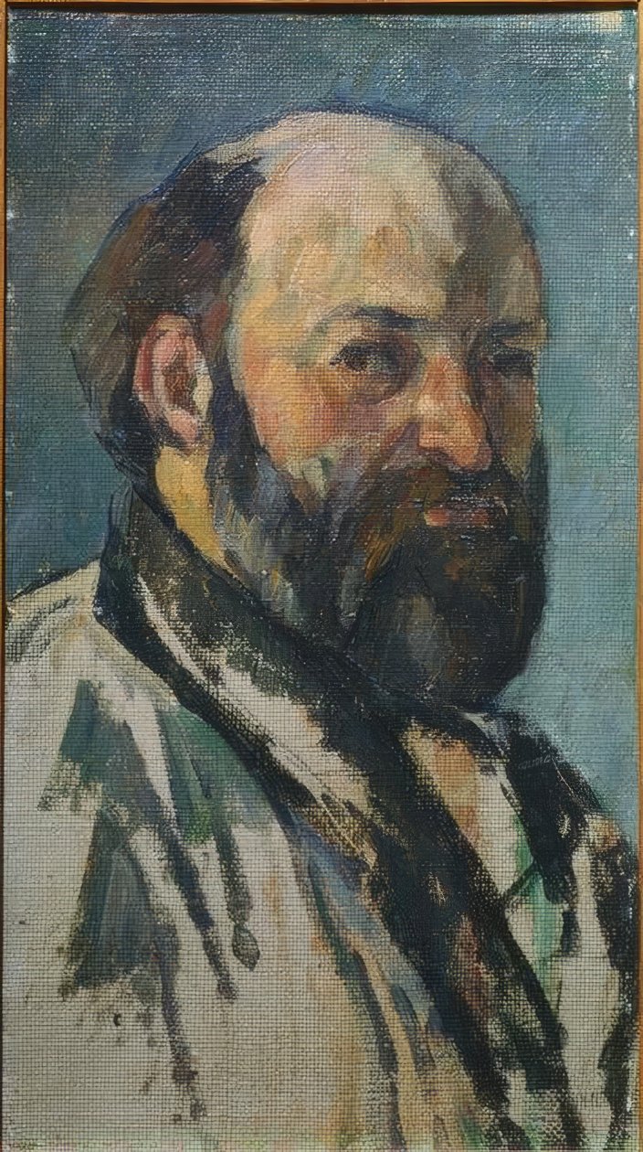 Portret artysty autorstwa Paul Cézanne