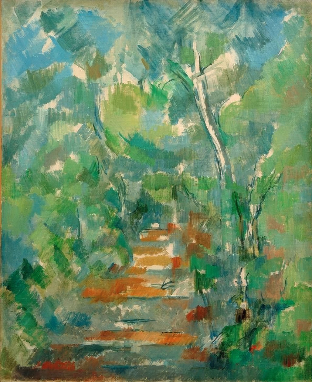 Prowansalska łódź podwodna autorstwa Paul Cézanne
