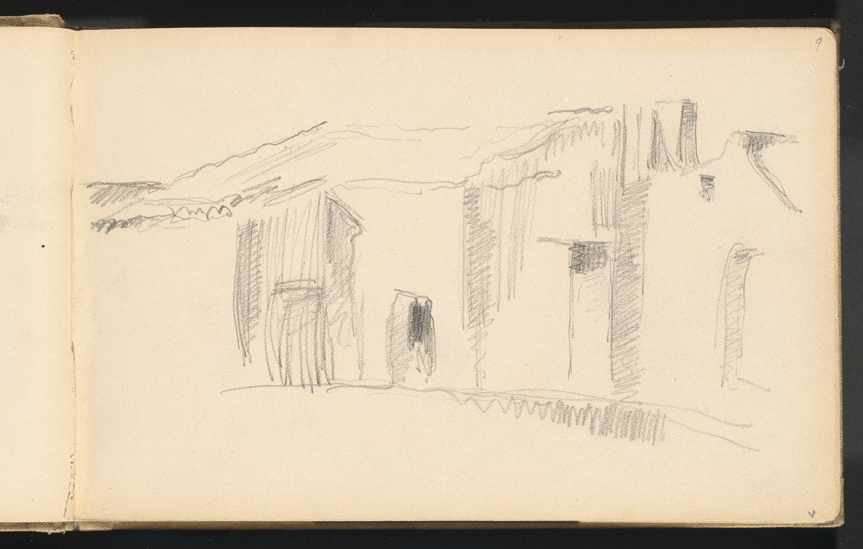 Studium domów, 18791882. autorstwa Paul Cézanne