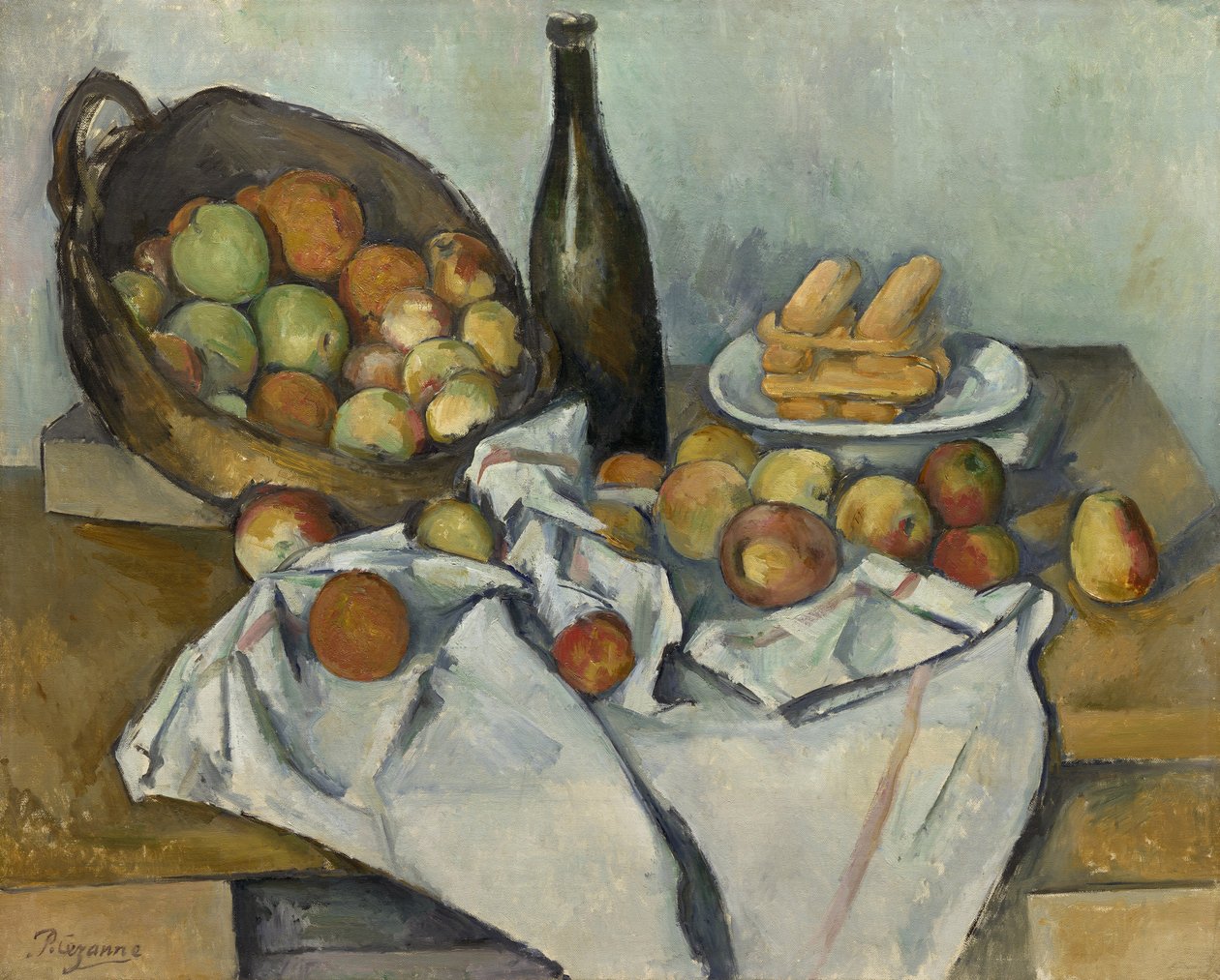 Kosz jabłek, ok. 1893 autorstwa Paul Cézanne