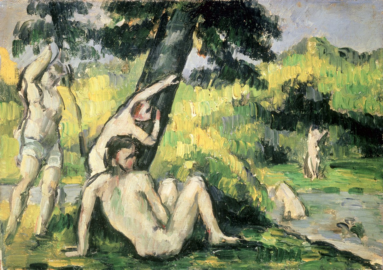 Kąpielisko autorstwa Paul Cézanne