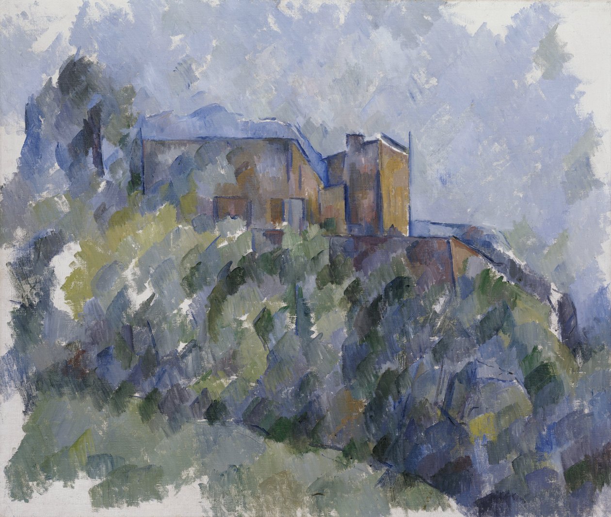 Czarny Dom autorstwa Paul Cézanne
