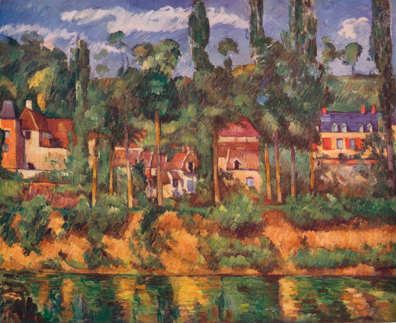 Pałac w Medan, ok. 1880, 1936 r. autorstwa Paul Cézanne