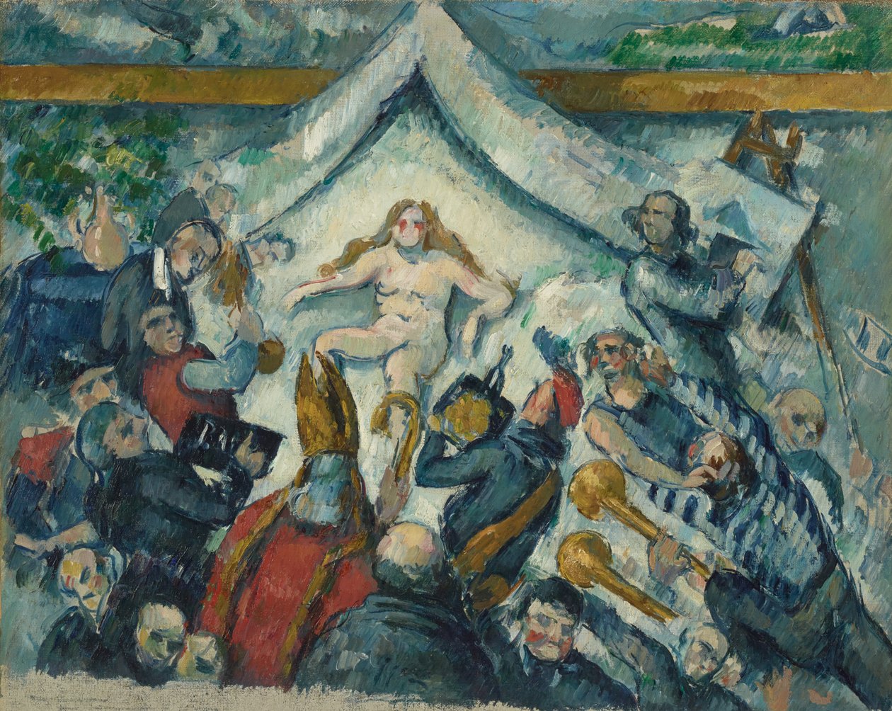 Wieczna kobiecość autorstwa Paul Cézanne