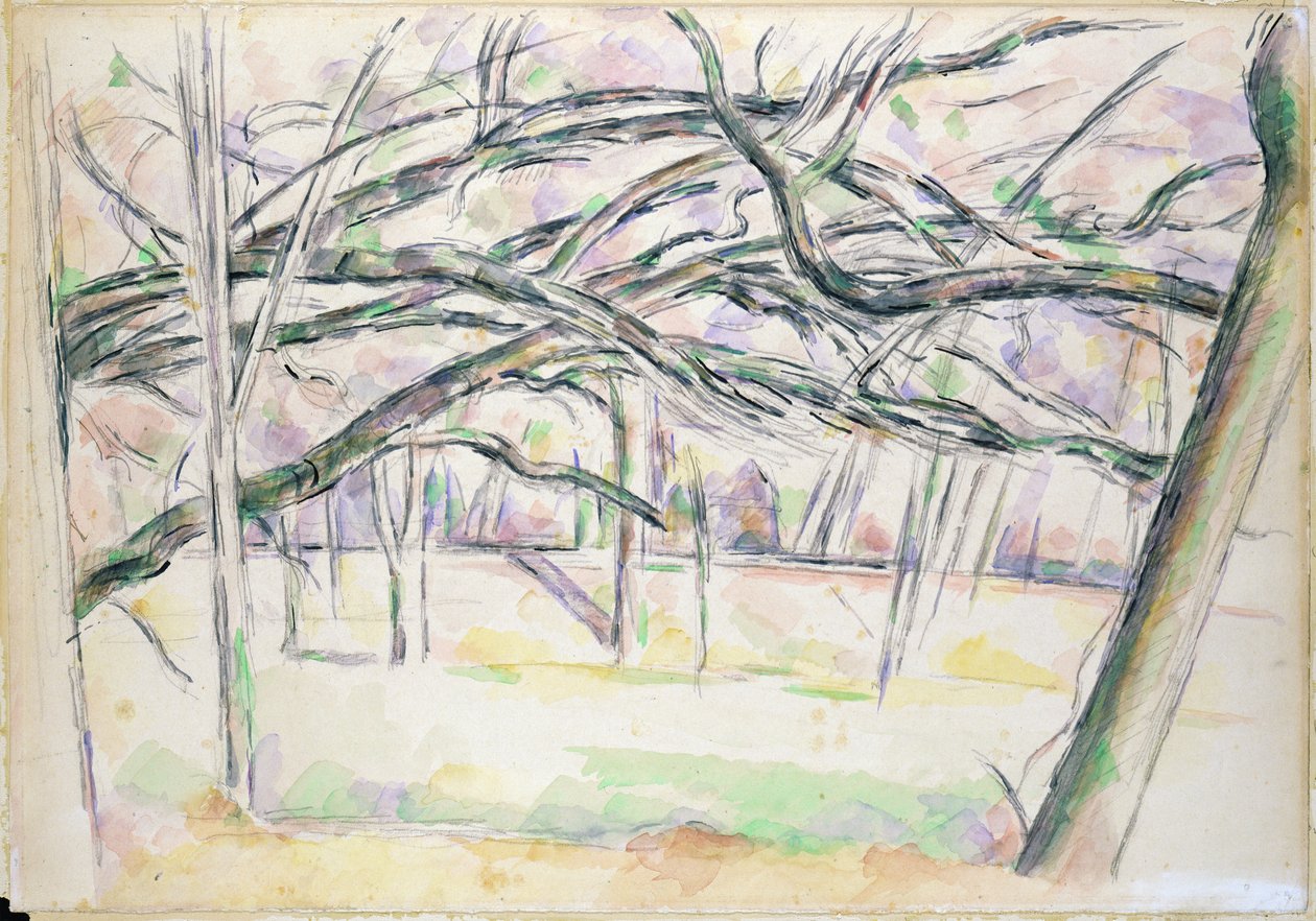 Sad, ok.1895 autorstwa Paul Cézanne