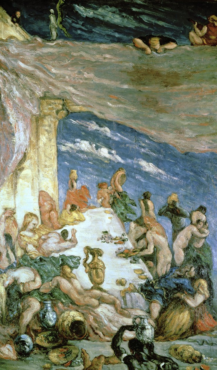 Orgia, ok. 1866-68 (olej na płótnie) autorstwa Paul Cézanne