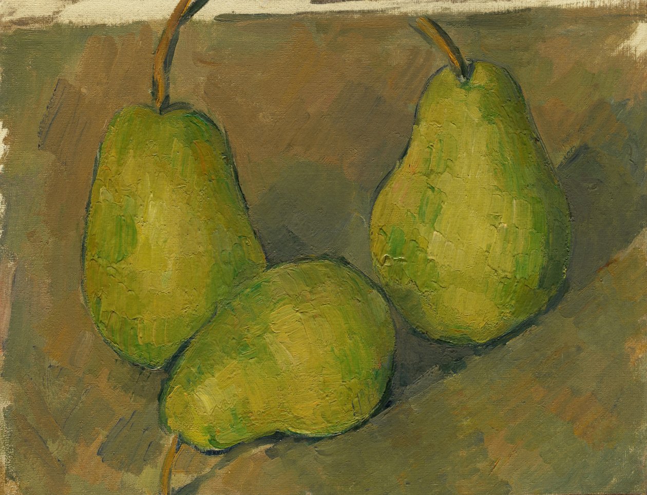Trzy gruszki, 18781879. autorstwa Paul Cézanne