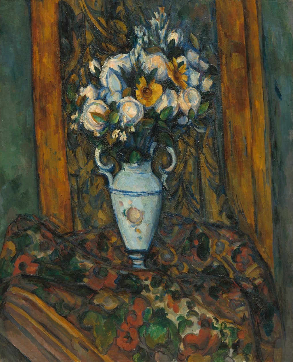 Wazon z kwiatami, 19001903. autorstwa Paul Cézanne