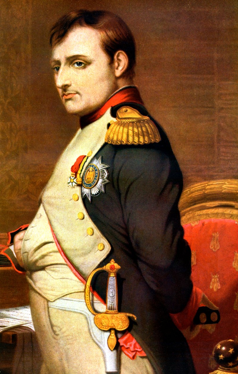 Napoleon Bonaparte, francuski generał i cesarz. autorstwa Paul Delaroche