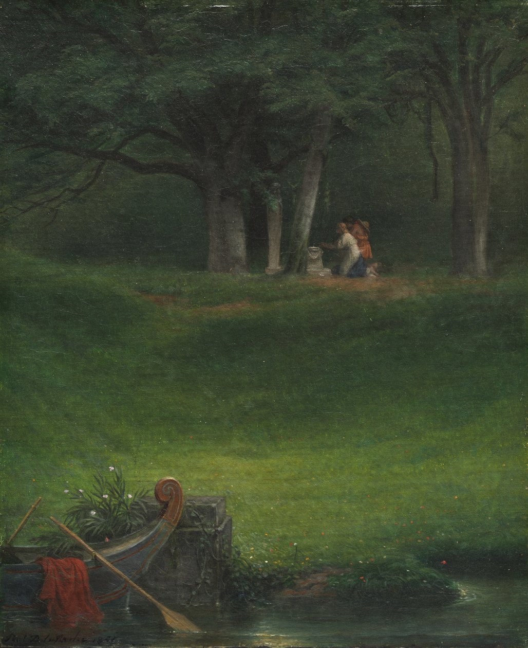 Ofiara Bogu Pan autorstwa Paul Delaroche