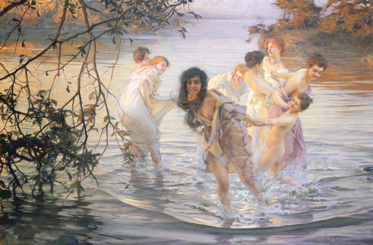 Wesołe igrzyska, 1899 autorstwa Paul Emile Chabas