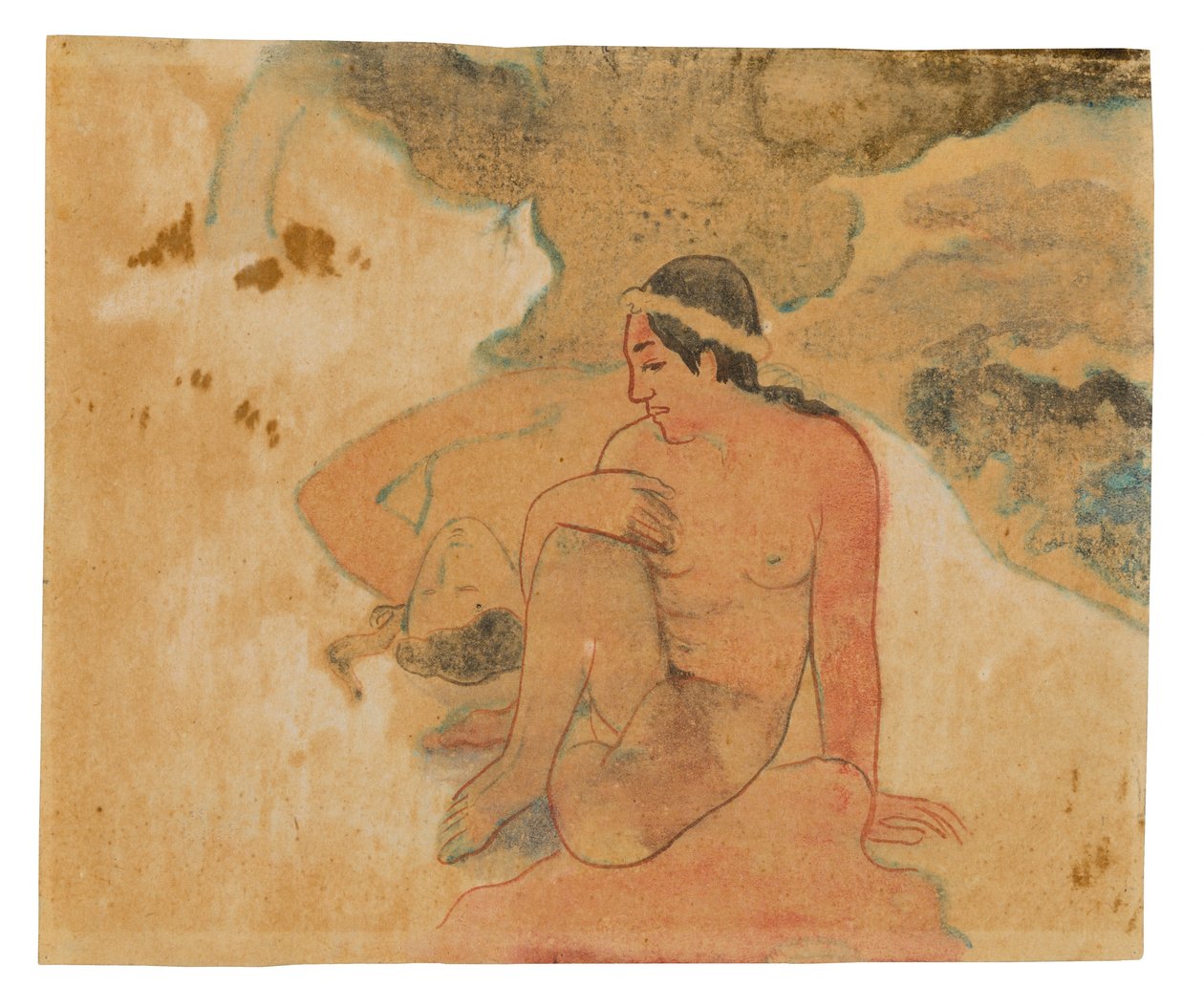 Aha oe feii? (Co! Jesteś zazdrosny?) autorstwa Paul Gauguin
