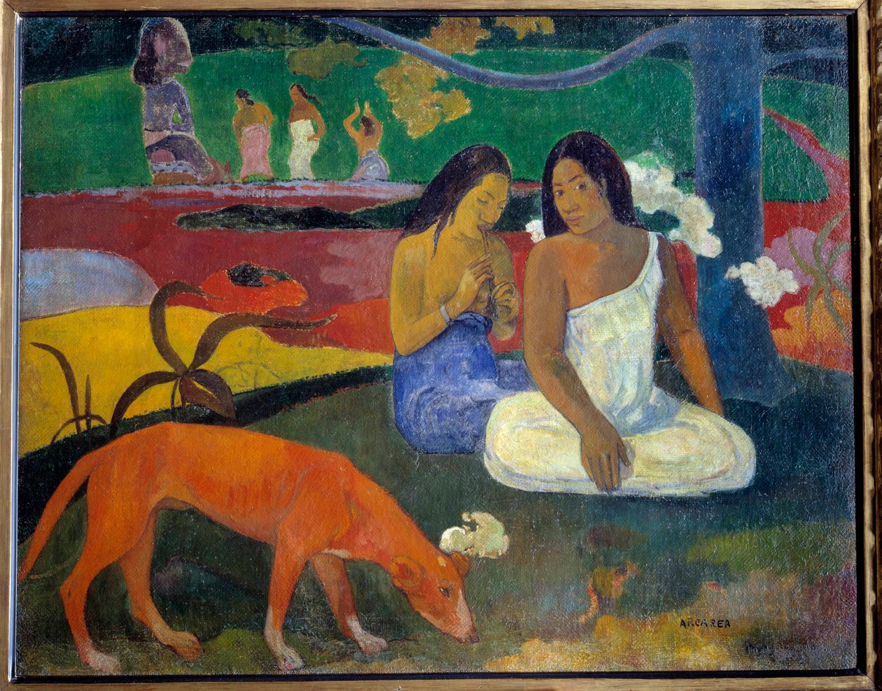 zabawa autorstwa Paul Gauguin