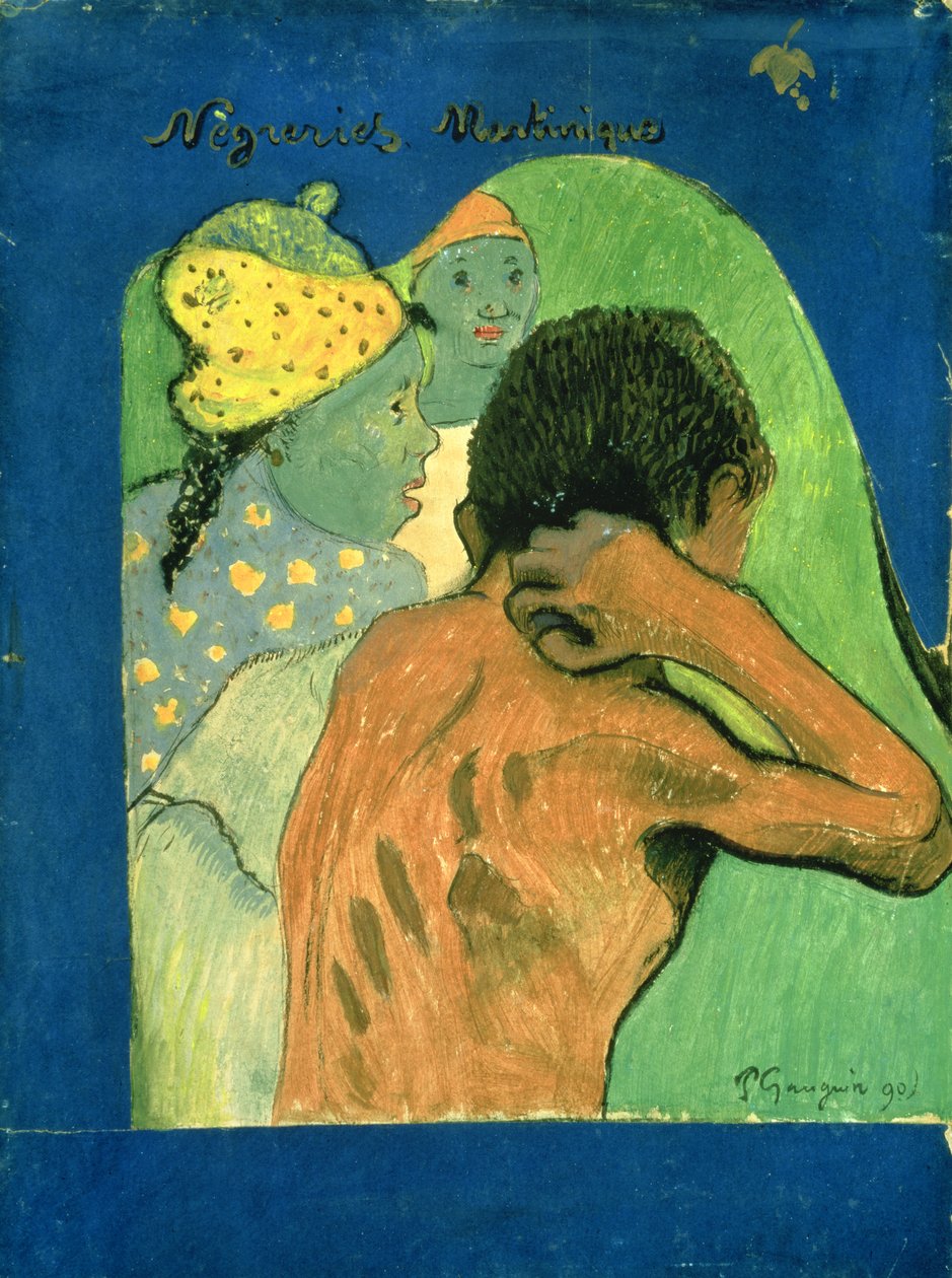 Czarna Martynika, 1890 autorstwa Paul Gauguin