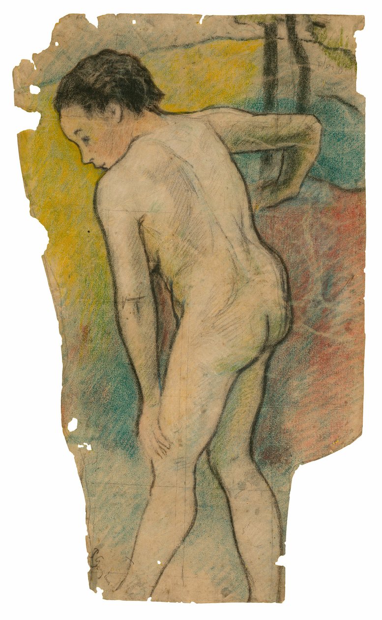 Bretoński Kąpiący autorstwa Paul Gauguin