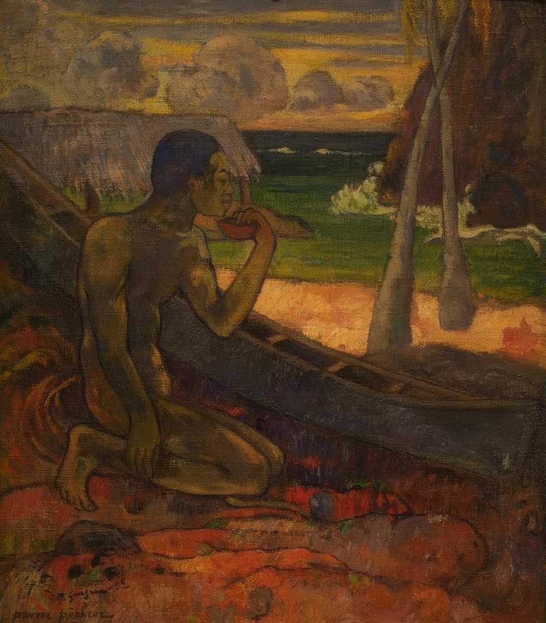 Biedny rybak autorstwa Paul Gauguin