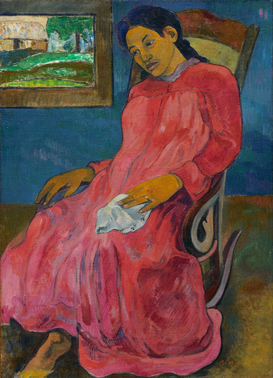 Faaturuma (melancholijna) autorstwa Paul Gauguin