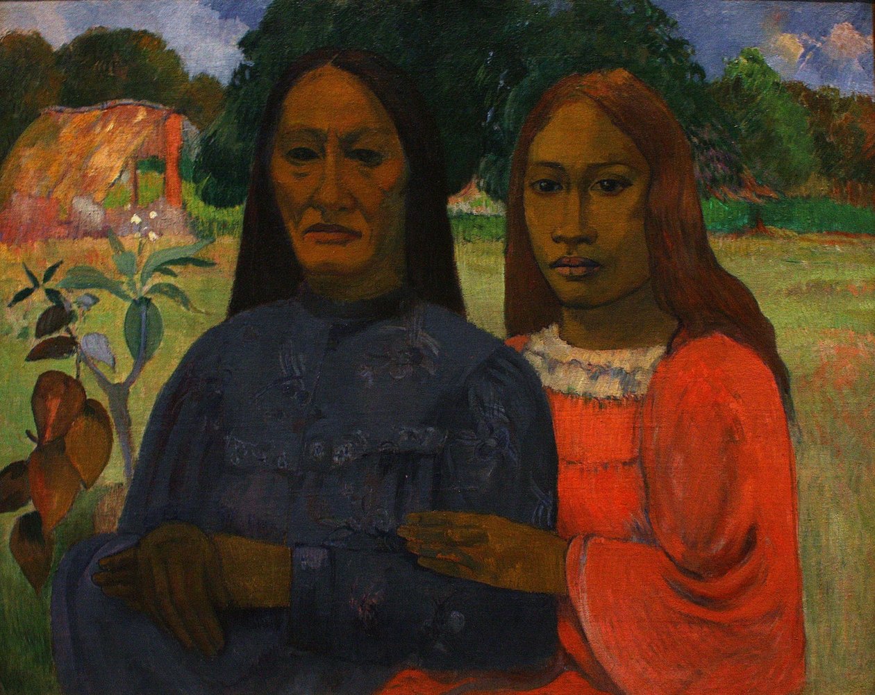 Francuski:  Mère et fille Matka i córka autorstwa Paul Gauguin