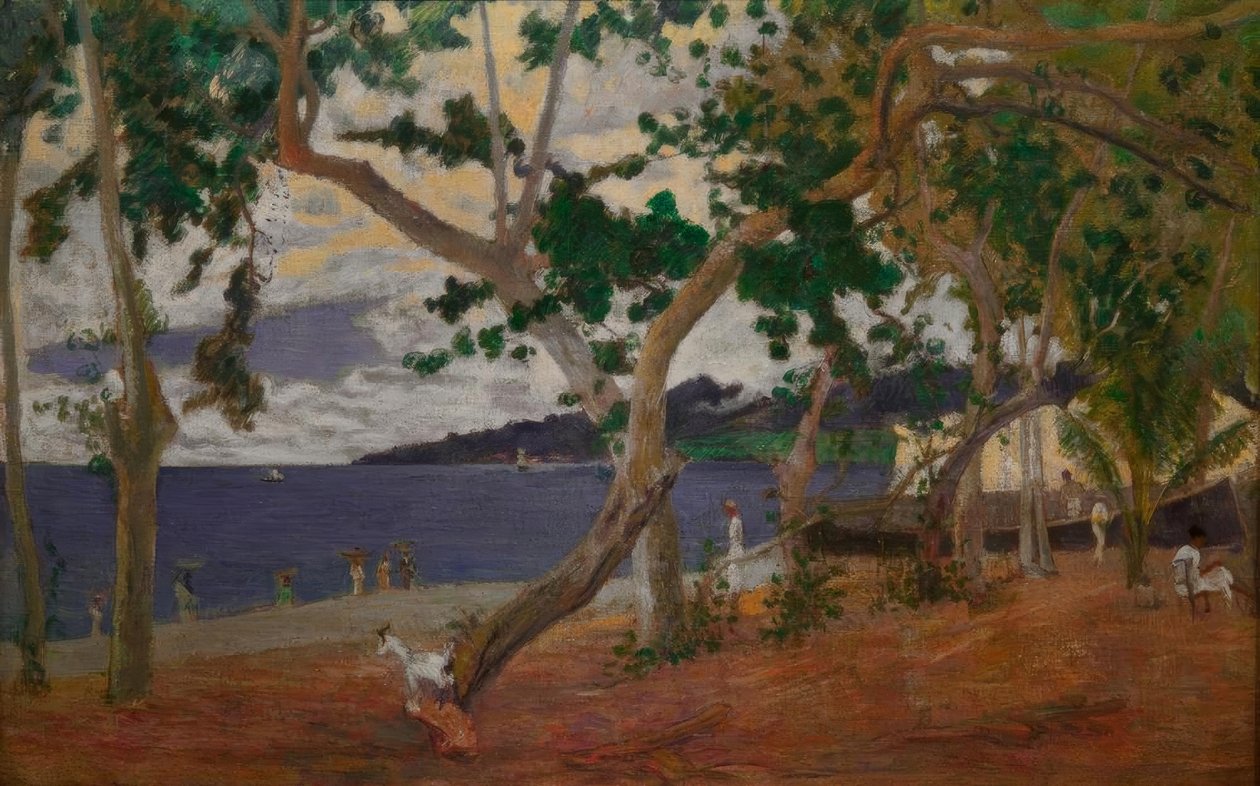 Krajobraz przybrzeżny autorstwa Paul Gauguin