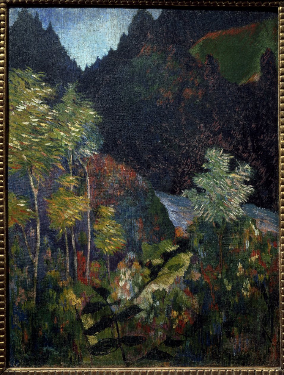 Pejzaż - Olej na płótnie autorstwa Paul Gauguin