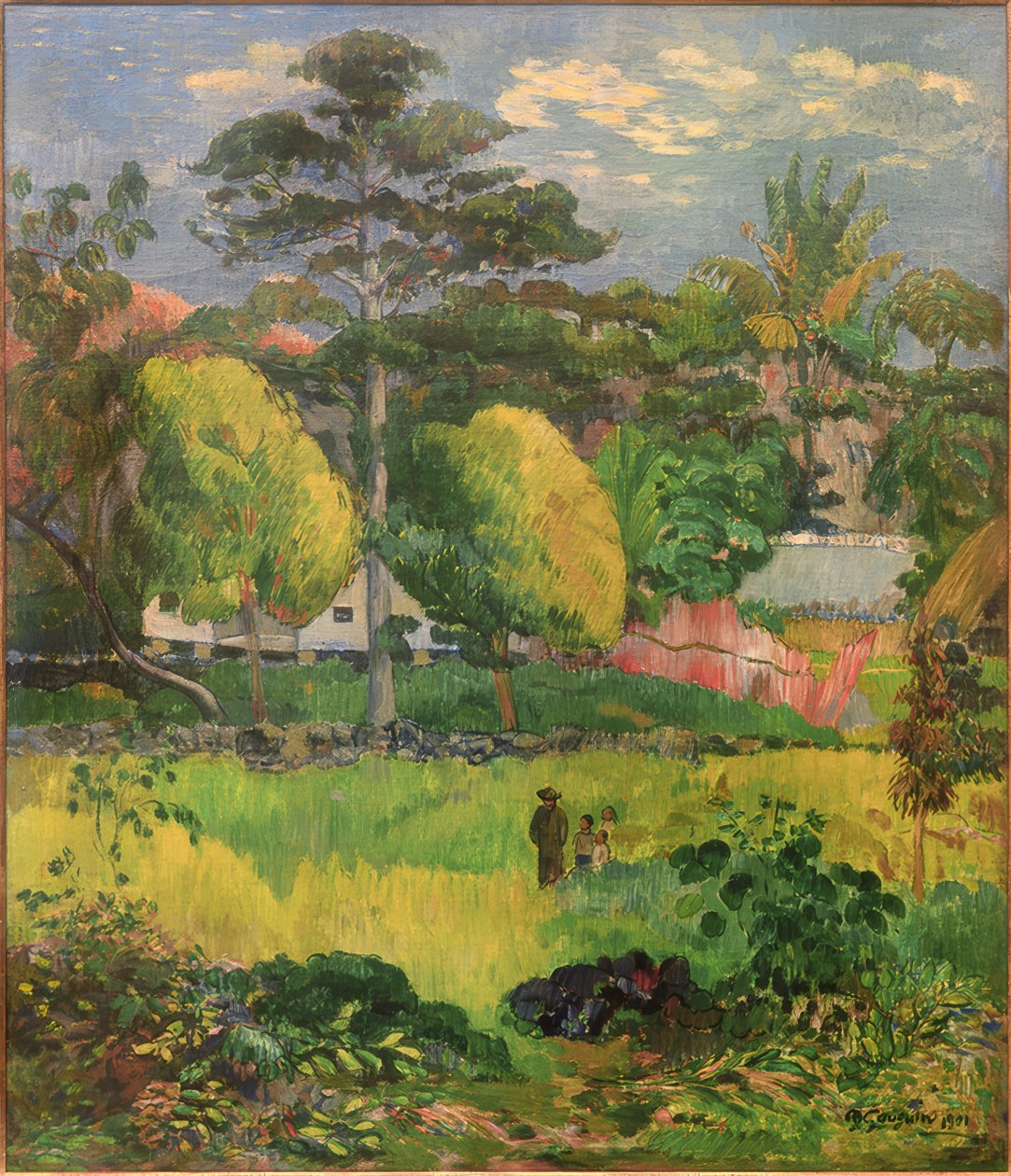 Krajobraz, 1901 autorstwa Paul Gauguin