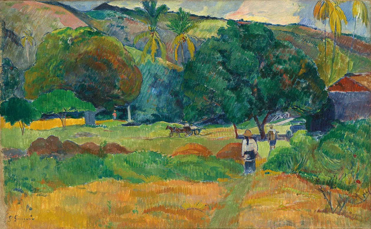 Dolina, 1892 autorstwa Paul Gauguin