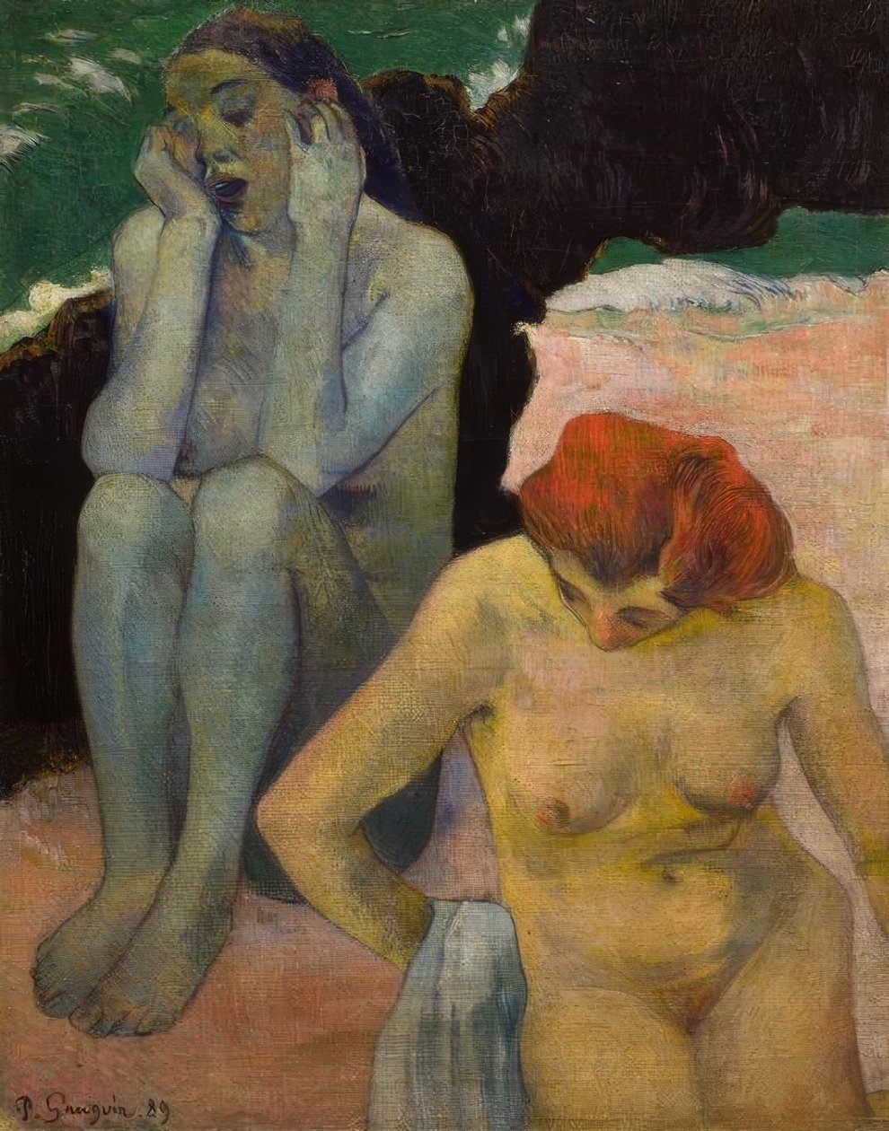 życie i śmierć autorstwa Paul Gauguin