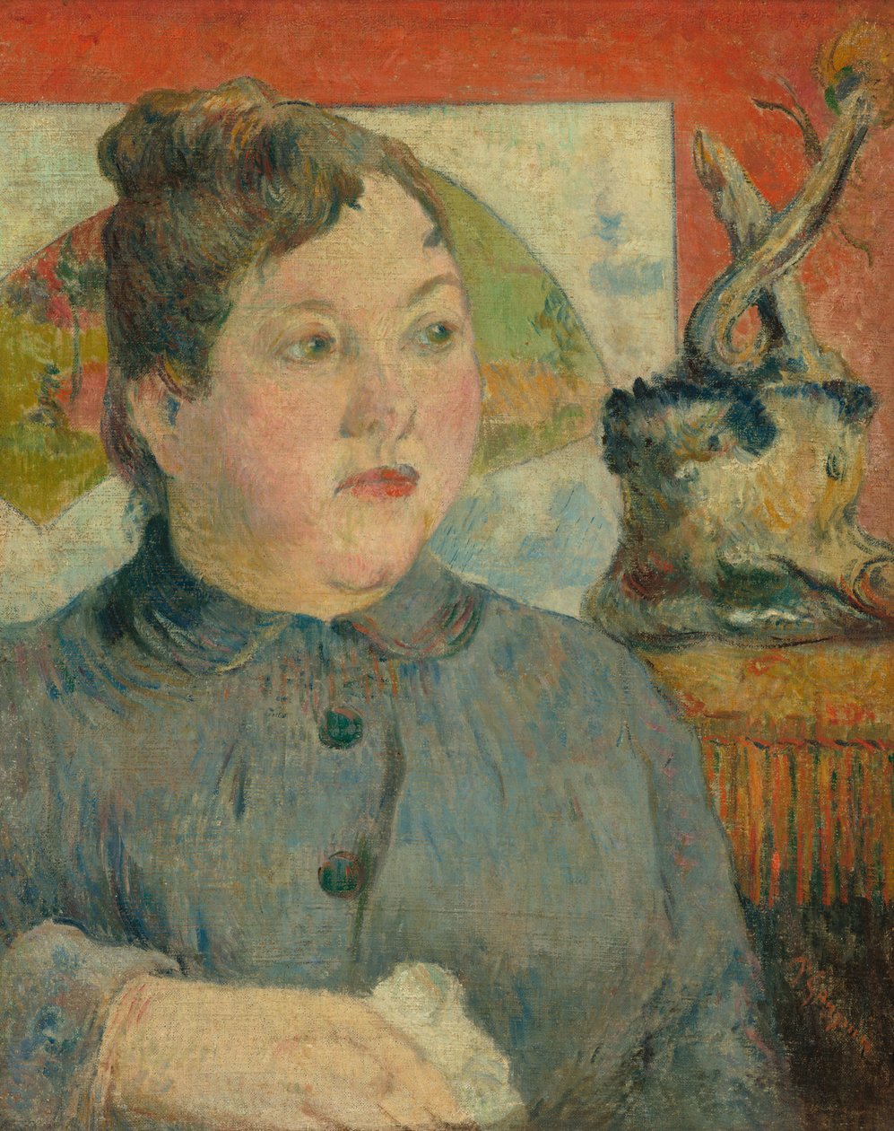 Pani Alexandre Kohler, 18871888. autorstwa Paul Gauguin