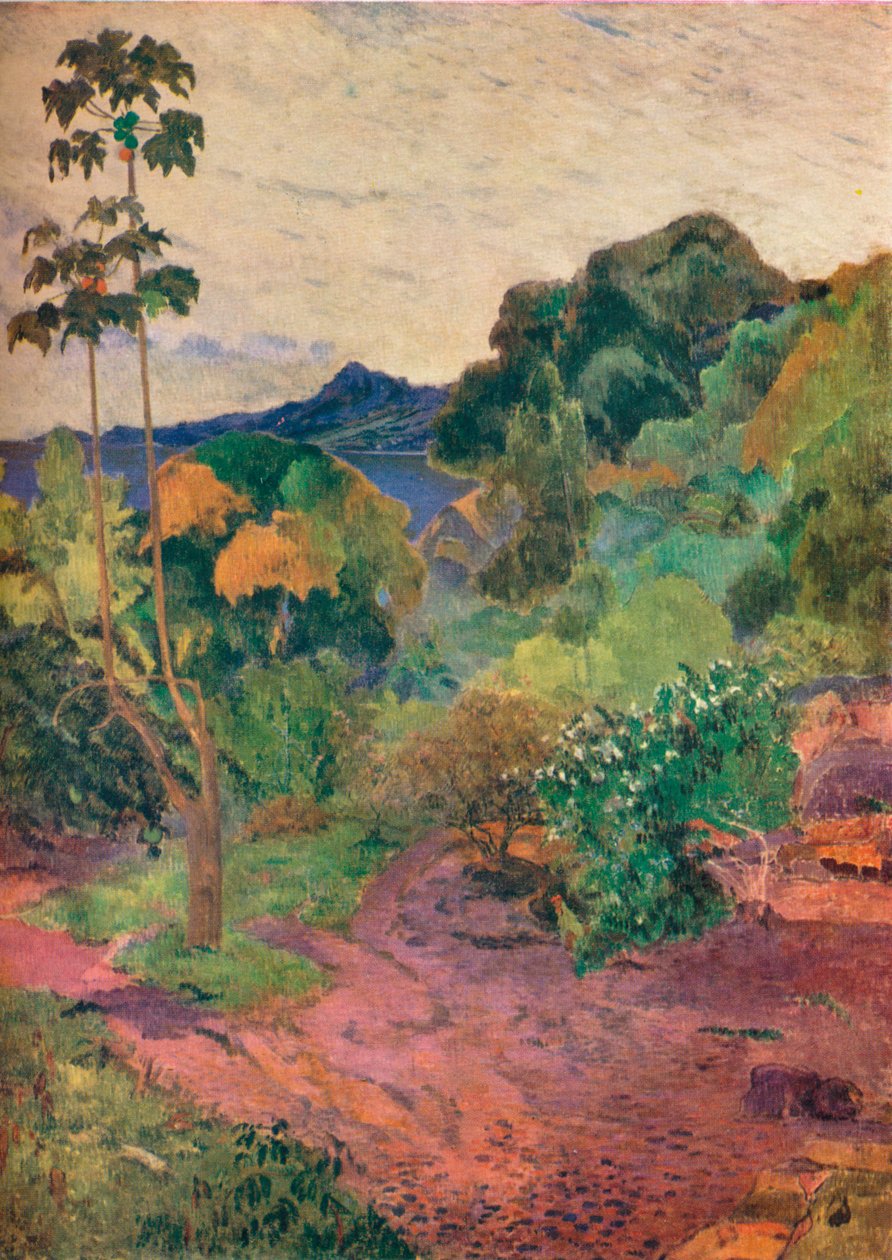 Krajobraz Martyniki, 1887 autorstwa Paul Gauguin