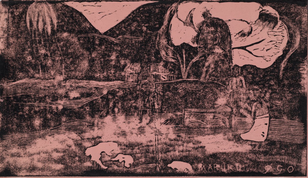 Maruru (Ofiary Wdzięczności) autorstwa Paul Gauguin