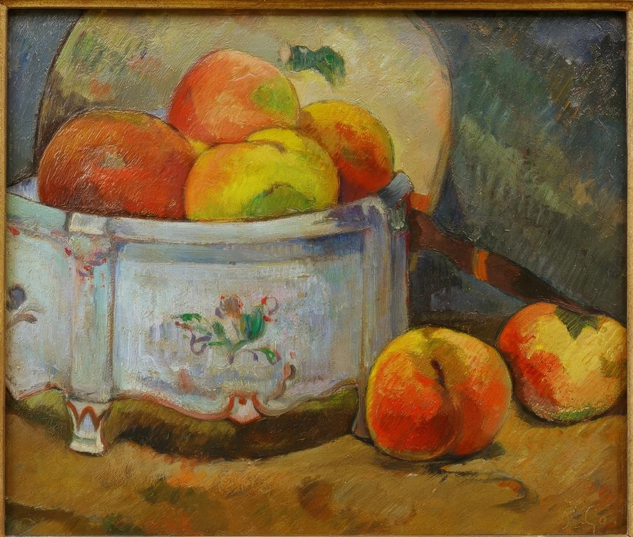Martwa natura z wędkowania autorstwa Paul Gauguin
