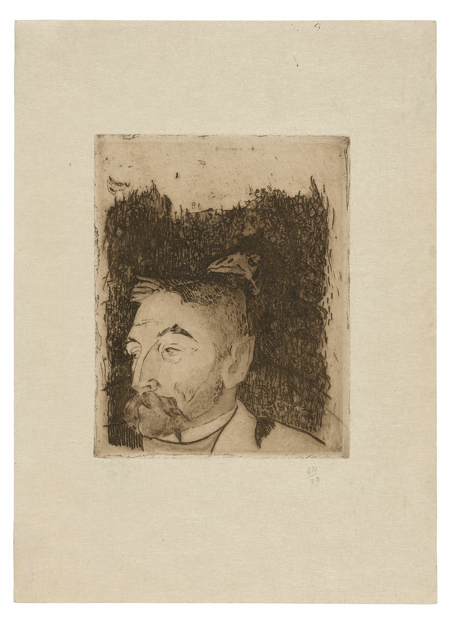 Portret Stéphane Mallarmé autorstwa Paul Gauguin