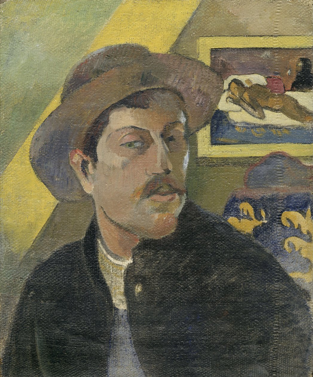 Autoportret, 1893-1894 autorstwa Paul Gauguin