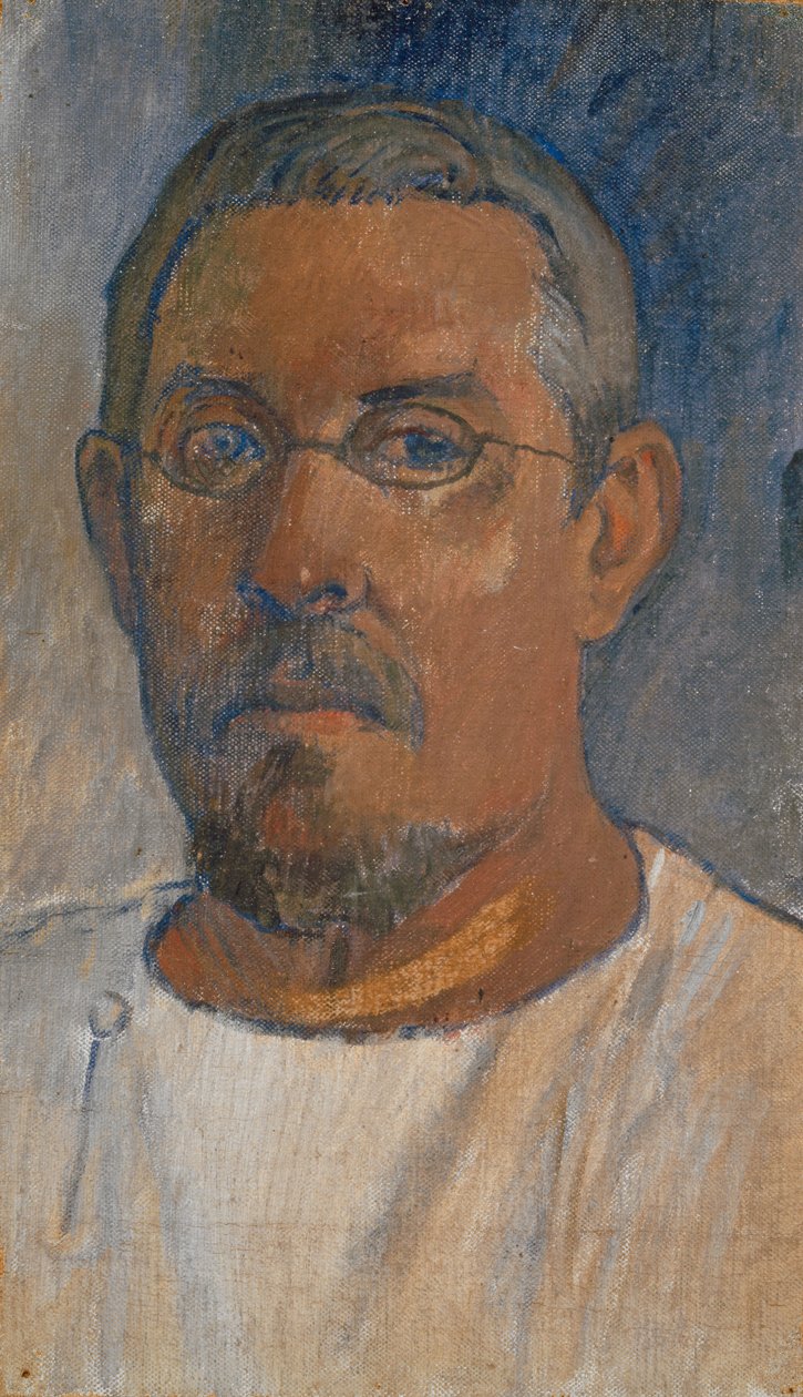 Autoportret w okularach, 1903. autorstwa Paul Gauguin