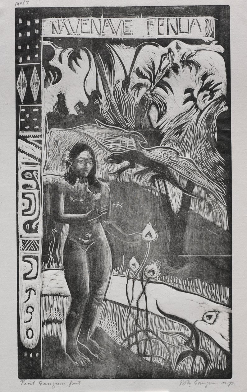Seria tahitańska: Kraina rozkoszy autorstwa Paul Gauguin