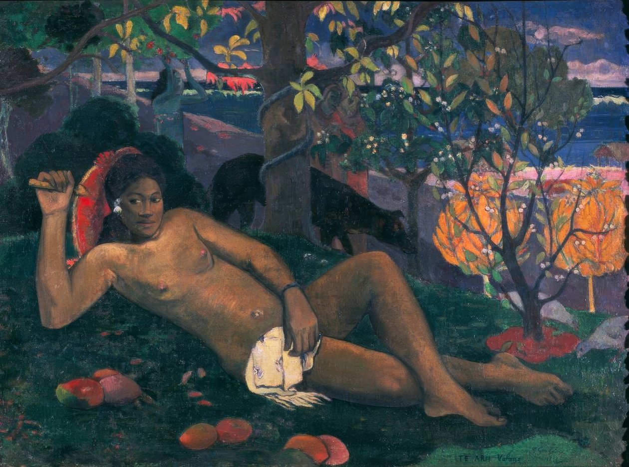 Królowa autorstwa Paul Gauguin