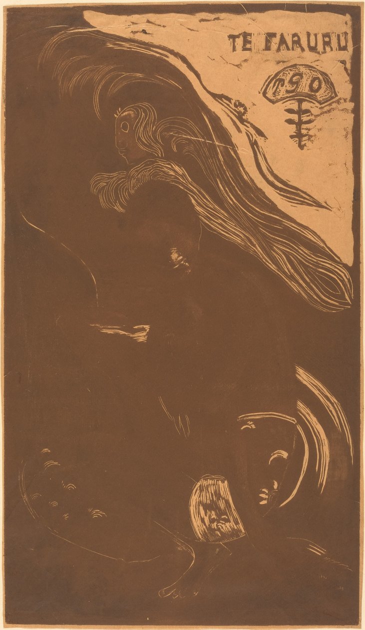 Te Faruru (tu kochają się) autorstwa Paul Gauguin