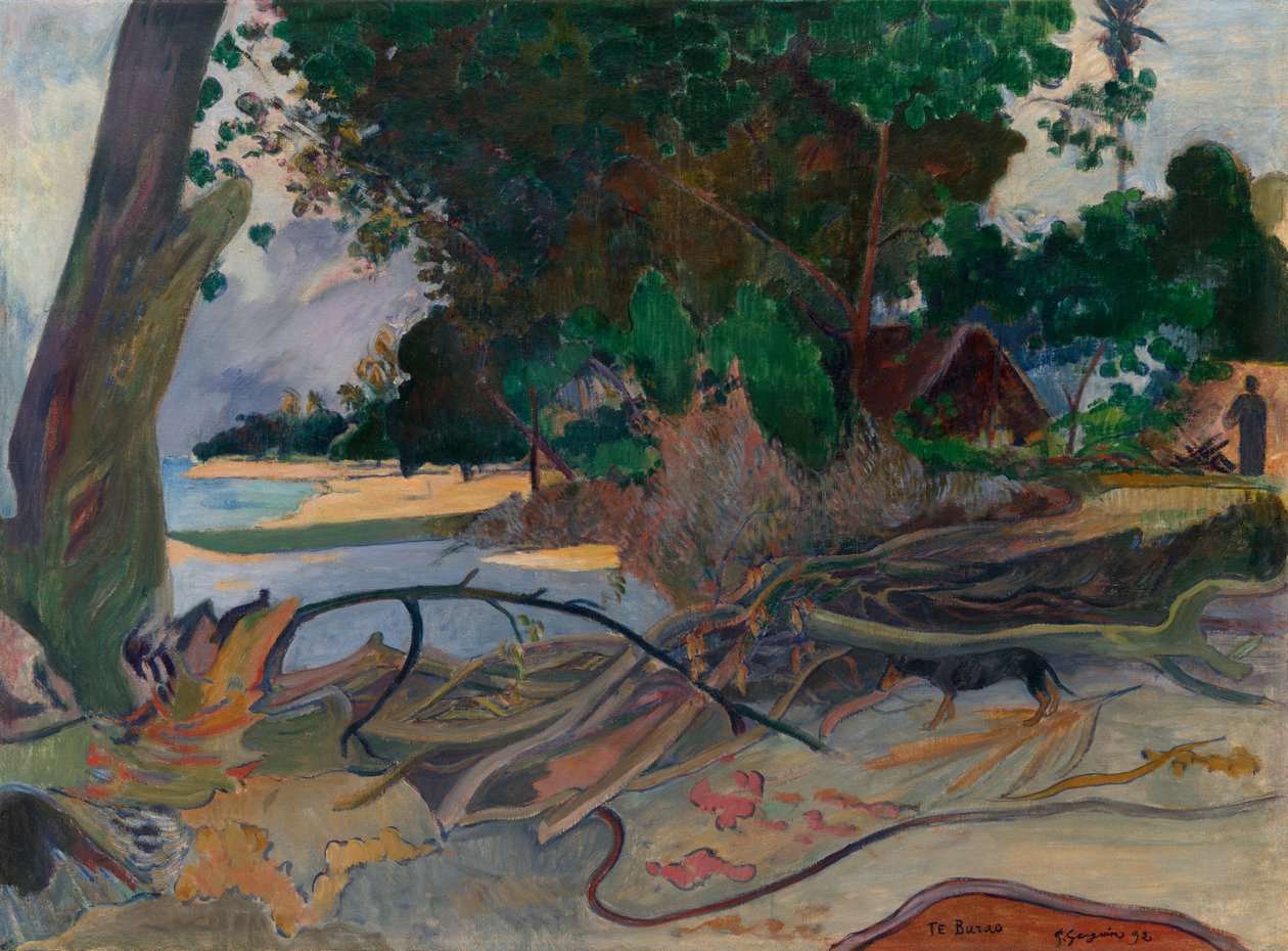 Te burao (Drzewo hibiskusa) autorstwa Paul Gauguin
