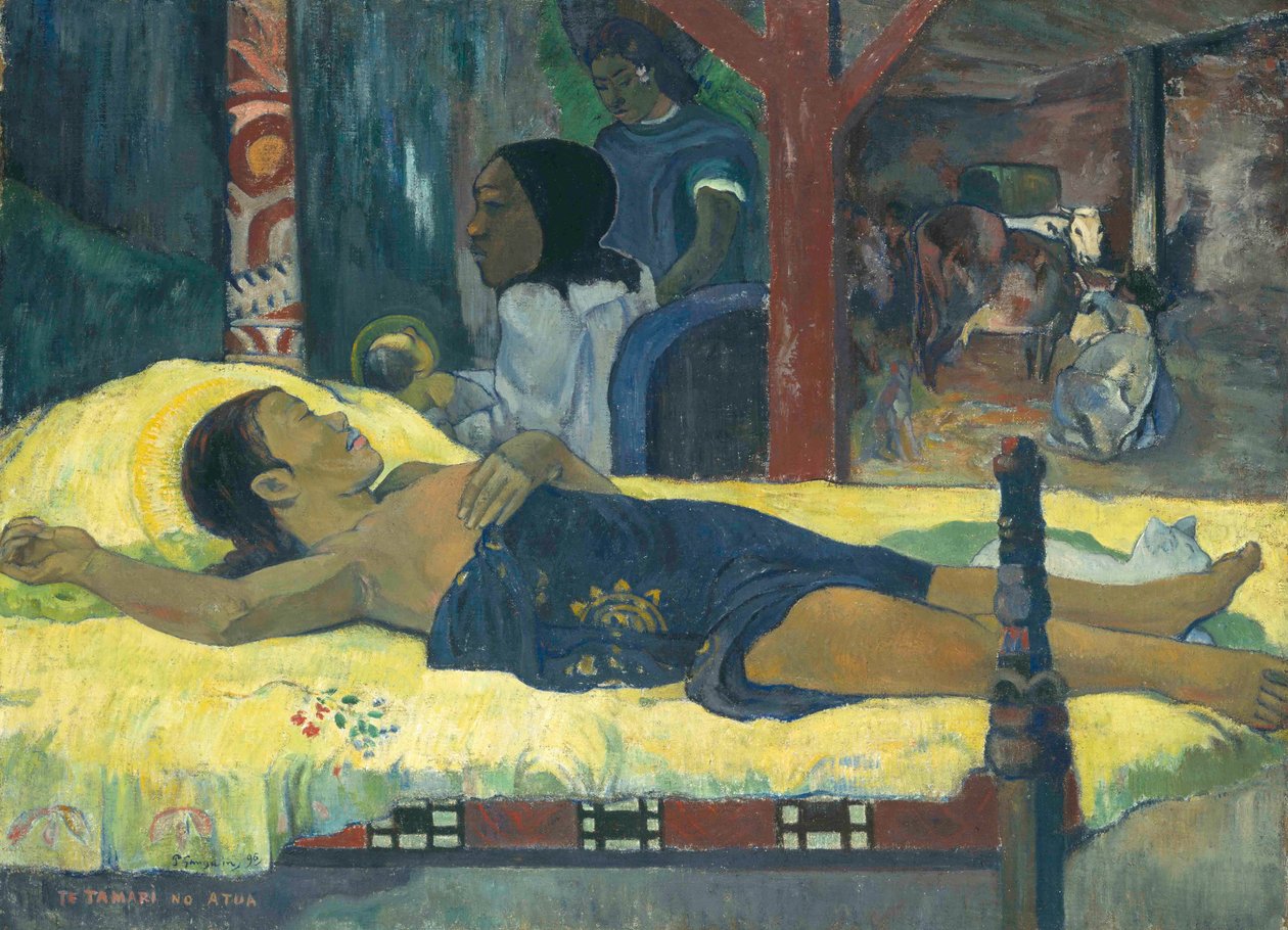 Narodziny Dziecka Bożego, 1896. autorstwa Paul Gauguin