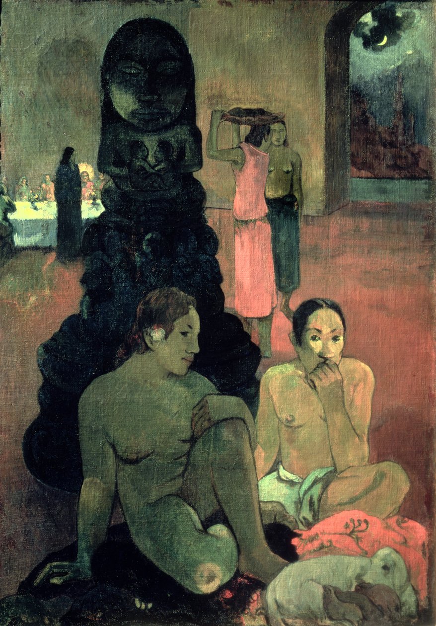 Wielki Budda autorstwa Paul Gauguin