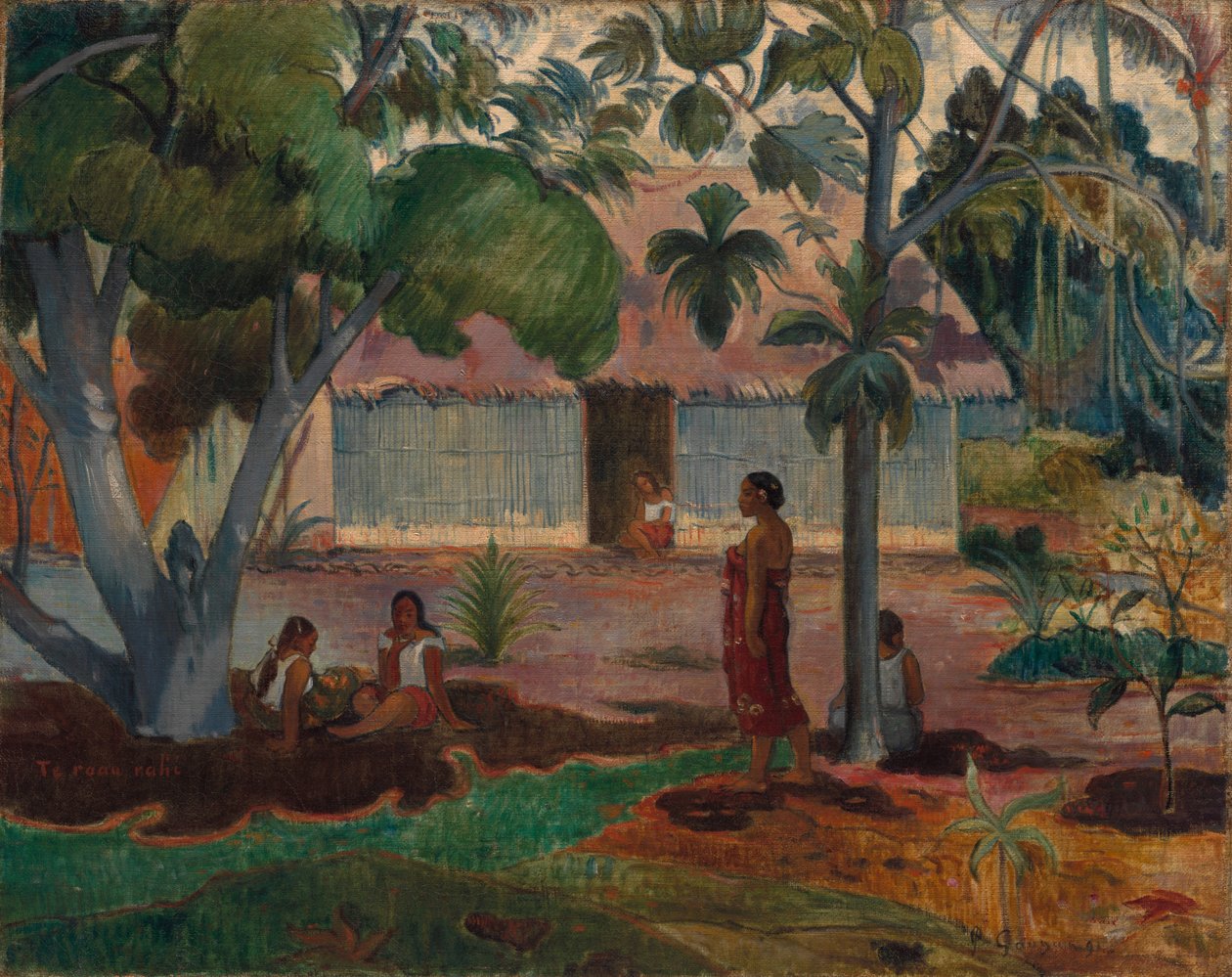 Wielkie Drzewo autorstwa Paul Gauguin
