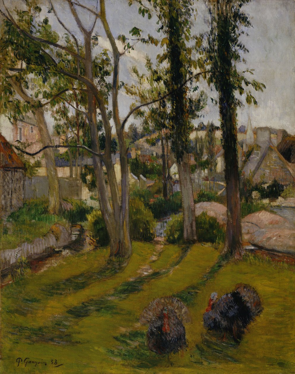 Indyki autorstwa Paul Gauguin