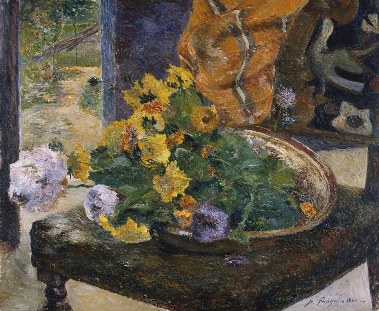 Zrobić bukiet, 1880 autorstwa Paul Gauguin