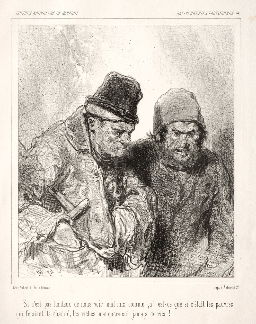 Paryskie bzdury autorstwa Paul Gavarni